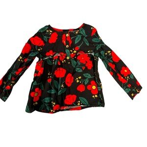 Christmas Floral Top